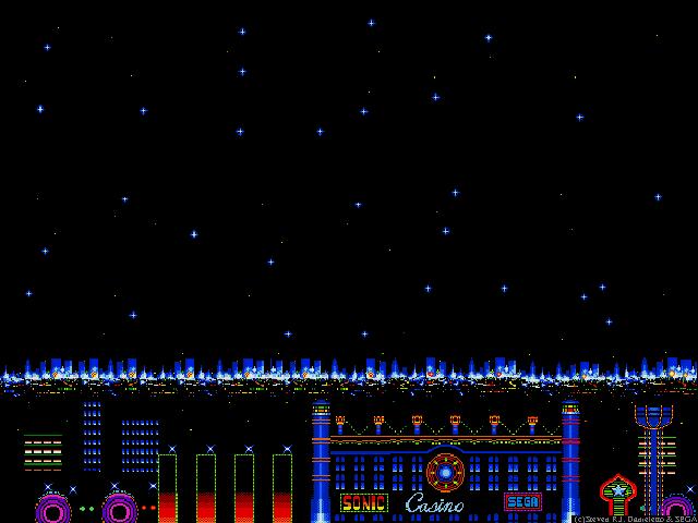 sonic 2 hd casino night